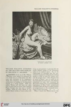 85: William Walcot's etchings of the old and new worlds