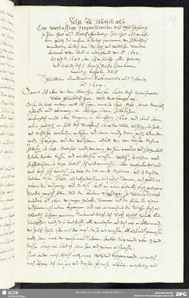 [Faszikel 44: Eine wahrhaftige Prognostication und Weissagung (Übersetzung des vorangegangenen Textes)]