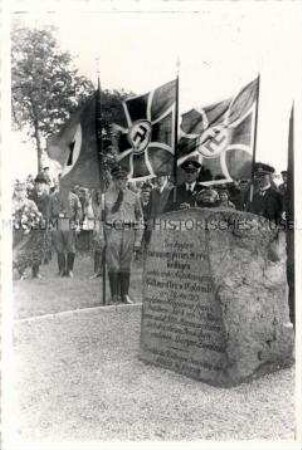 Nationalsozialistische Gedenkfeier am Colombstein bei Zwickau