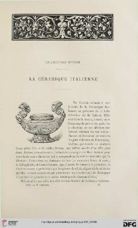 2. Pér. 24.1881: La céramique italienne : collections Spitzer