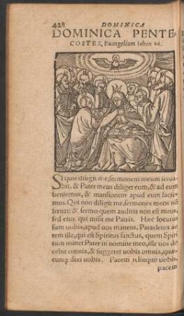 Dominica Pentecostes ...