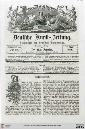 Nr. 27 (7. Juli 1861)