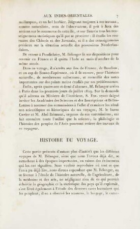 Histoire Du Voyage