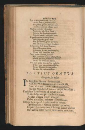Tertius Gradus. Abnegatio Sui ipsius.