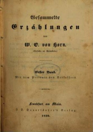 Gesammelte Erzählungen, 1
