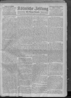 Kölnische Zeitung. 1803-1945