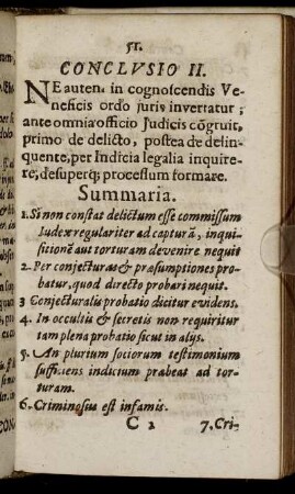 Conclusio II.