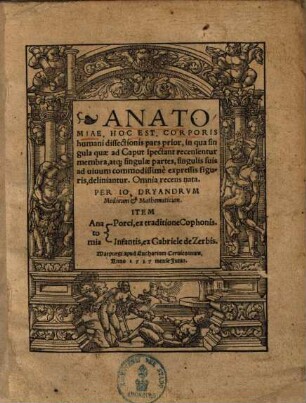 Anatomia, hoc est, corporis humani dissectio Anatomiae, hoc est, corporis humani dissectionis, pars ..., 1