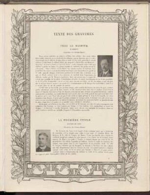 Texte des gravures