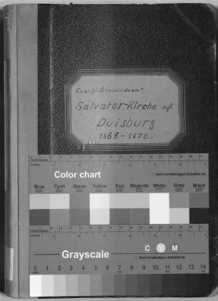 Salvatorkirche (reformiert): Beerdigungen 1868 - 1870
