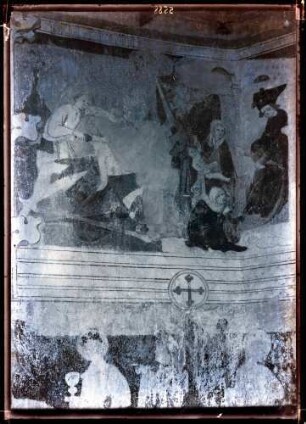 Kirche; Wandbilder nach der Restaurierung
