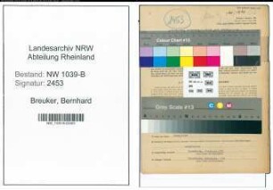 Entnazifizierung Bernhard Breuker , geb. 03.04.1896 (Arbeiter)