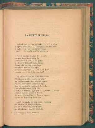 La muerte de Urania