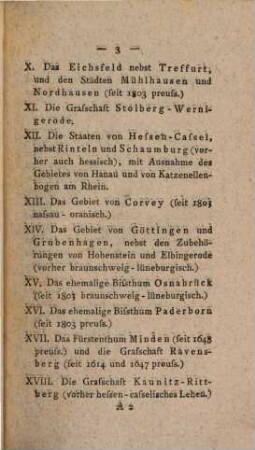 Versuch einer geographischen Darstellung des neuen Königreichs Westphalen