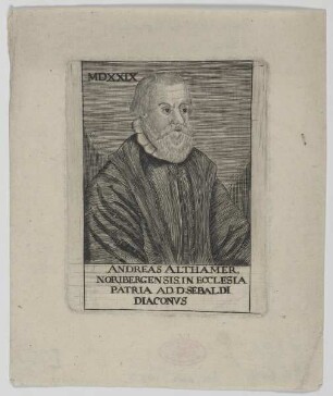 Bildnis des Andreas Althamer