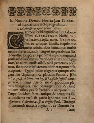 ... disputationem juridicam de jure protumēsḗōs