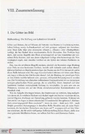 VIII. Zusammenfassung