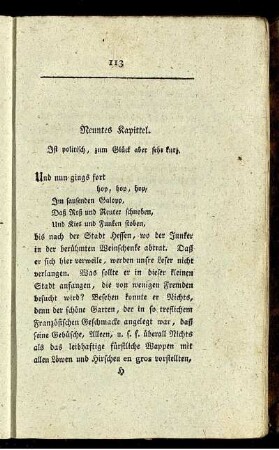 Neuntes Kapittel. Ist politisch, zum Glück aber sehr kurz.
