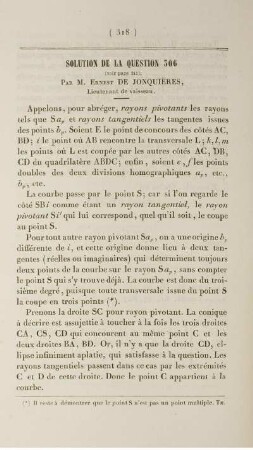 Solution de la question 306.