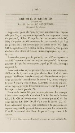 Solution de la question 306.