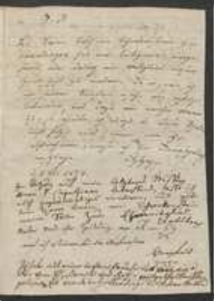 Brief von David Heinrich Hoppe an Johann Jacob Kohlhaas, Arnold Bergfeld, Johann Heinrich Lang und Jeunet Duval