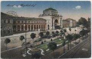 Der Mannheimer Hauptbahnhof