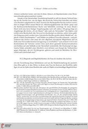 IV.2.2 Begierde und Begehrlichkeiten: die Frau als Auslöser des duellum