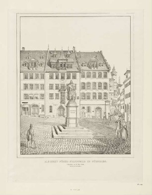 Albrecht Dürer - Standtbild in Nürnberg