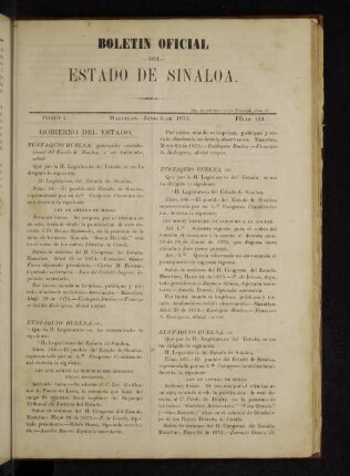Junio 6 de 1873.