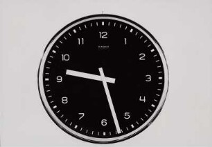 Bürouhr "68 / 9041" mit Werk "618 / 32" der Kienzle Uhrenfabriken GmbH