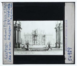 Fischer v. Erlach, Entw. f. e. Lusthaus (Druck, aus Entw. d. hist. Architektur)