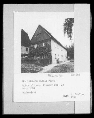 Wohn- und Wirtschaftsgebäude, Stadt Wehlen