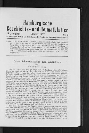 Oktober 1952. Nr. 2