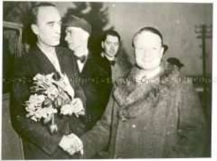 Entlassung Alfried Krupps aus dem Landsberger Gefängnis