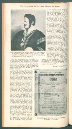 Un cumpleaños de don Juan Manuel de Rozas