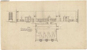 Döllgast, Hans; Thorn (Torun, Polen); Altes Rathaus - Grundriss; Wandansichten