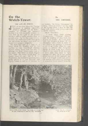 On the watch-tower
