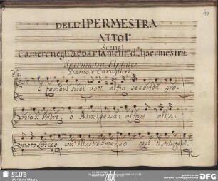 Scena 1: I teneri tuoi voti