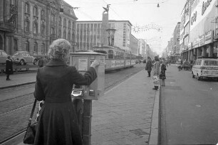 Erhöhung der Preise für Straßenbahn-Einzelfahrscheine der Städtischen Verkehrsbetriebe von DM 1,- auf DM 1,30