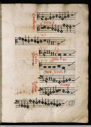 [Ludwig Daser] : [Missa super] Praeter rerum seriem