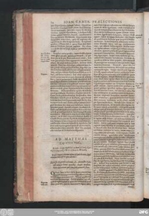 Ad Matthaei Cap XVIII Vers. 1.