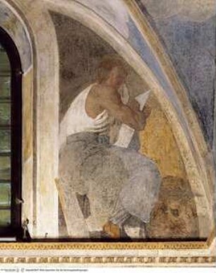 Kapellenausstattung, Die Evangelisten Johannes und Lukas