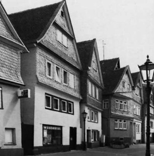 Fachwerkwohnhaus; Nidda, Mühlstraße 19