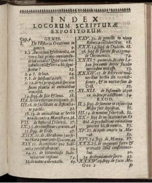 Index Locorum Scripturae Expositorum