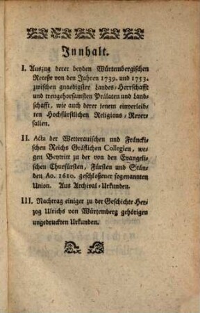 Friedrich Carls von Moser, Fürstlich Heßischen Geheimen Raths ... Beyträge zu dem Staats- und Völcker-Recht und der Geschichte. 3