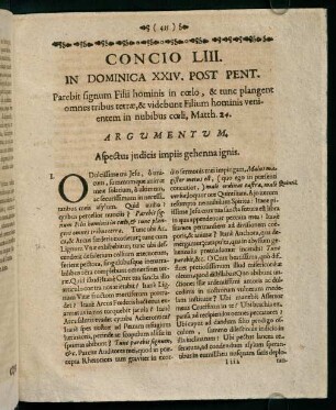 435-443, Concio LIII. in dominica XXIV. post pentecostes