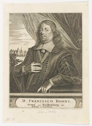 Bildnis des Francisco Egoni Bisschop van Straesburg