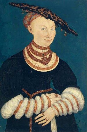 Katharina von Mecklenburg, Herzogin von Sachsen (1487-1561) Gemahlin Herzog Heinrich des Frommen von Sachsen (1487- 1561)