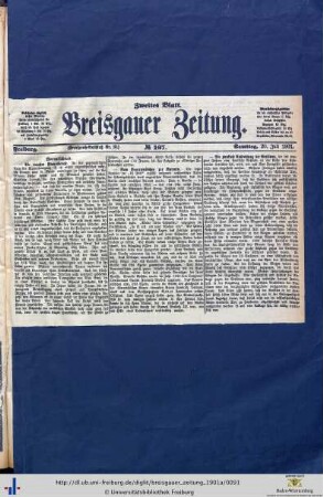 20.07.1901 (Zweites Blatt)