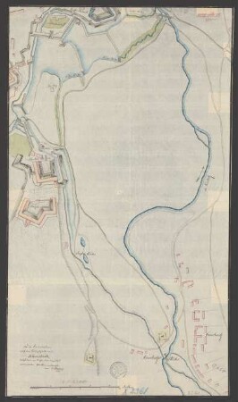 Die Inundation auf der Südostseite von Schweidnitz, nebst den im Jahre 1787 daselbst vollendeten Werken